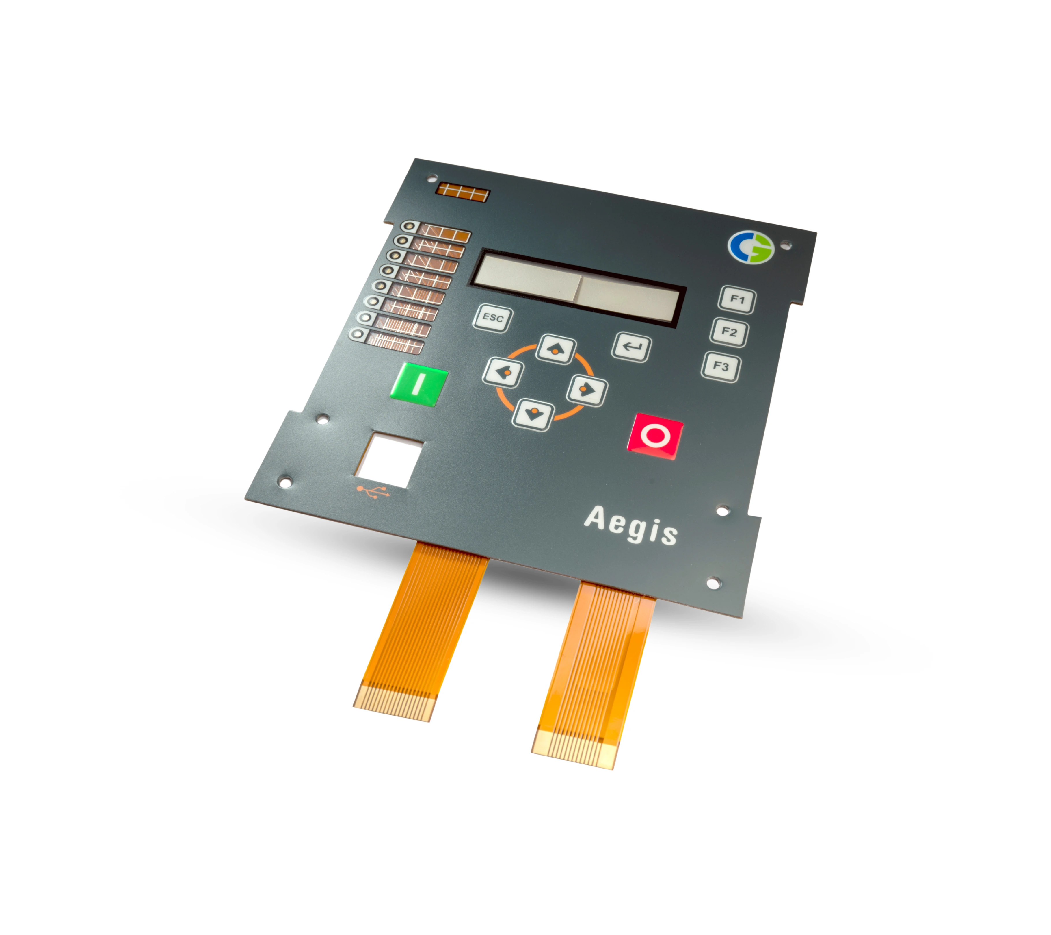 Polyamide FPC Membrane Switch Keypad - High Temperature Flexible Keypad